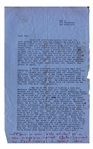 Hunter S. Thompson Letter Signed on 17 May 1965, the Day His Hell's Angels Article Debuted -- ''...I may be on the verge of writing a book...on what they call 'fringe types'...''